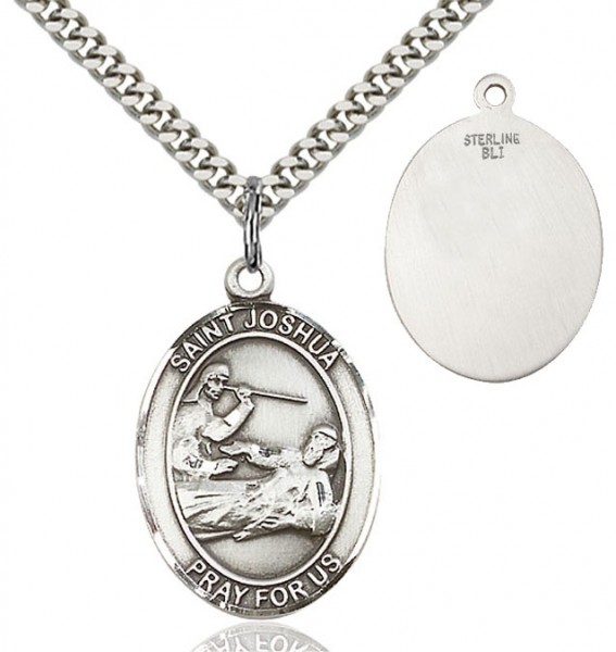 St. Joshua Medal - Sterling Silver