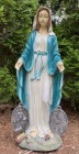 Mary Statue with Miraculous Medal 23“ High