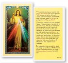 A Nuestra Senor De La Misericordia Laminated Spanish Prayer Card