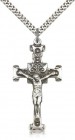 Scrolled Cross Crucifix Pendant