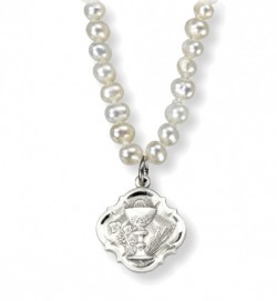 Baroque Chalice Necklace with Freshwater Pearls [HMM3377]