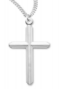 Cross Pendant Sterling Silver [RECR1000]