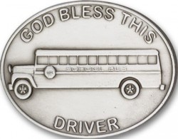 God Bless This Bus Driver Visor Clip [AUBVC049]