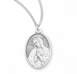 Our Lady of Guadalupe Medal Sterling Silver [REM2081]