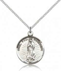 Our Lady of Guadalupe Medal Spanish [BM0536]
