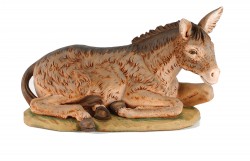 Seated Donkey Figure for 50 inch Nativity Set [RM0202]
