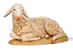 Seated Sheep Figure for 50 inch Nativity Set [RM0207]