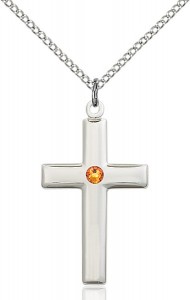 Women's Plain Cross Pendant [BLST2190]