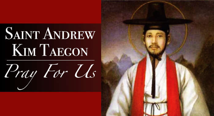 Saint Andrew Kim Taegon Necklace