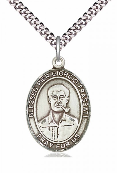 Blessed Pier Giorgio Frassati Medal - Pewter