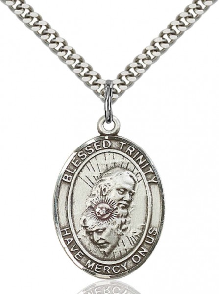 Blessed Trinity Medal - Pewter