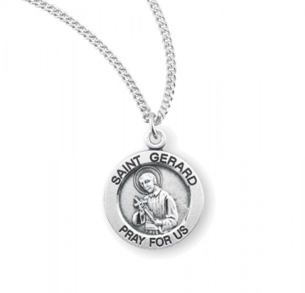 Child's St. Gerard Charm Necklace - Sterling Silver