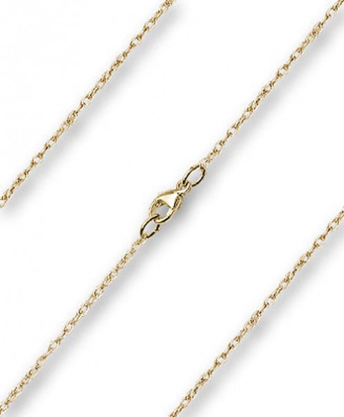 Dainty Rope Chain w. Clasp Multiple Lengths Metals - 14KT Gold Filled
