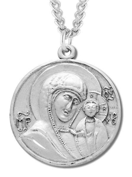 Our Lady of Perpetual Help Necklace - Sterling Silver