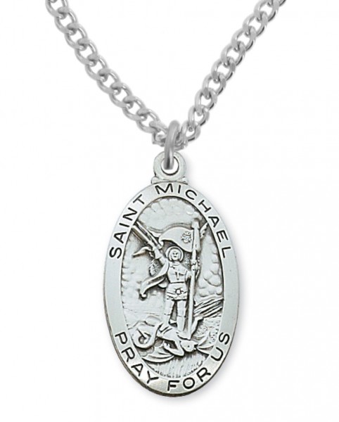 Men's St. Michael Medal - Silver