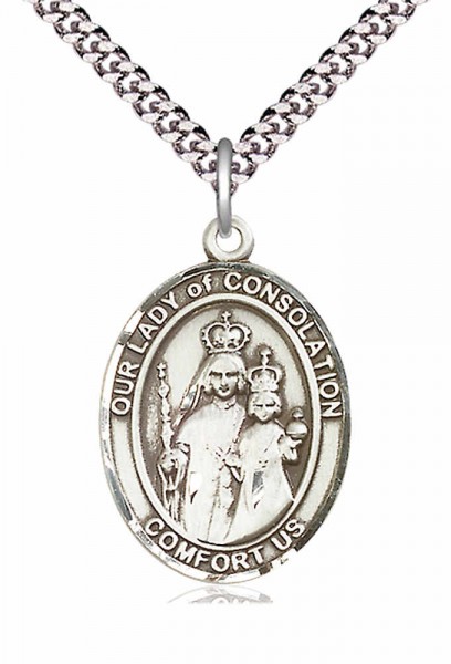 Our Lady of Grace of Consolation Medal - Pewter