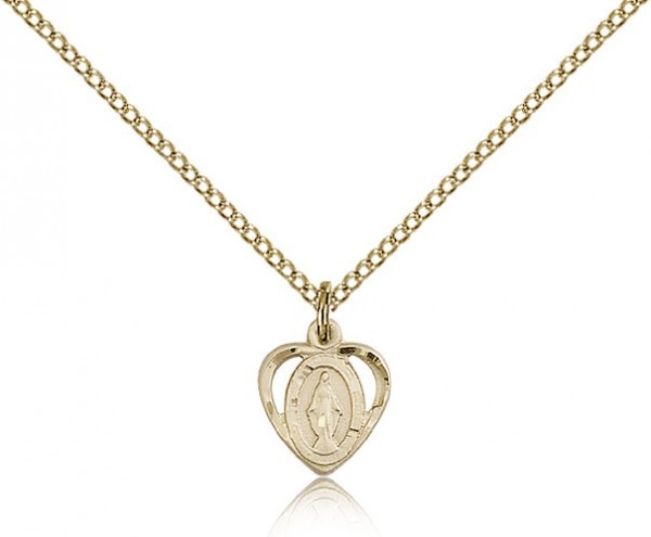 Baby Miraculous Medal - 14KT Gold Filled