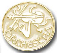 Orchestra Pin - Gold Tone