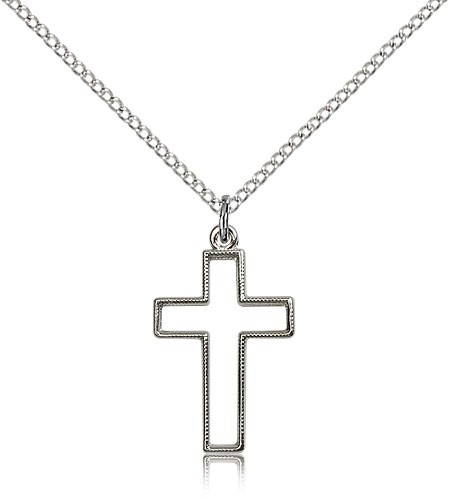 Cross Pendant - Sterling Silver