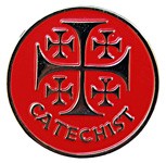 Catechist Pin - Red