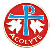 Acolyte Lapel Pin - Red