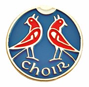 Choir Lapel Pin - Blue