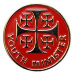 Youth Minister Lapel Pin - Red