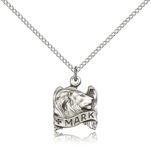 Women's Winged Lion of St. Mark Medal - Sterling Silver