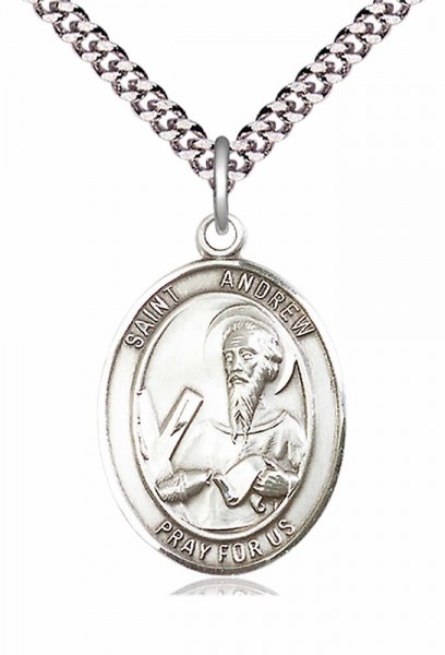 St. Andrew the Apostle Medal - Pewter