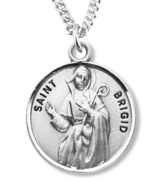 St. Brigid Medal - Sterling Silver