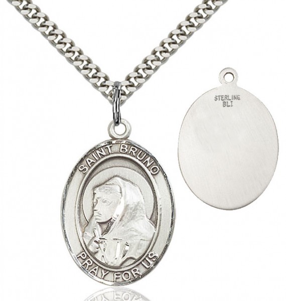 St. Bruno Medal - Sterling Silver