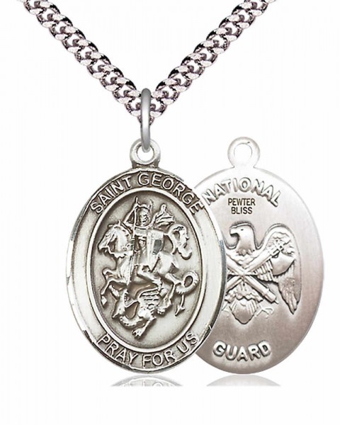 St. George National Guard Medal - Pewter