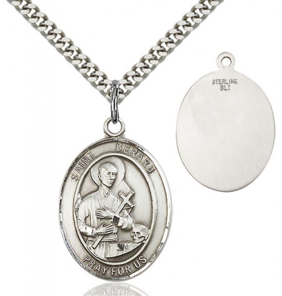 St. Gerard Majella Medal - Sterling Silver