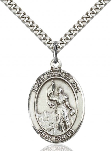 St. Joan of Arc Medal - Pewter