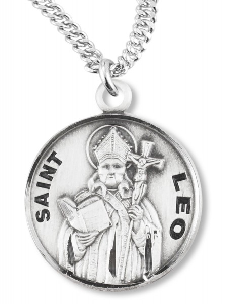 St. Leo Medal - Sterling Silver