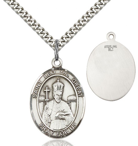 St. Leo the Great Medal - Sterling Silver