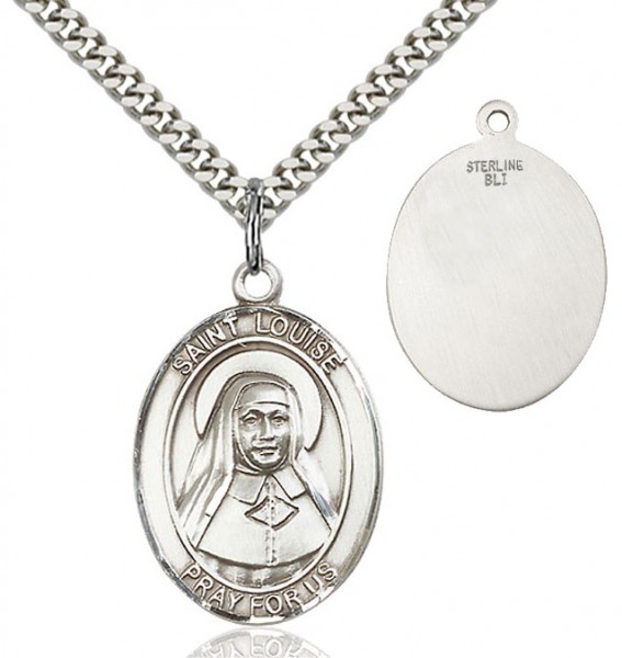 St. Louise de Marillac Medal - Sterling Silver