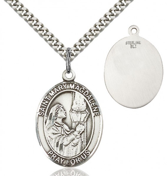 St. Mary Magdalene Medal - Sterling Silver