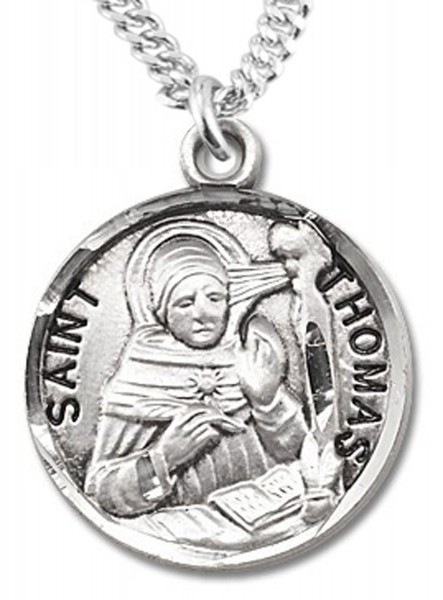 St. Thomas More Medal - Sterling Silver
