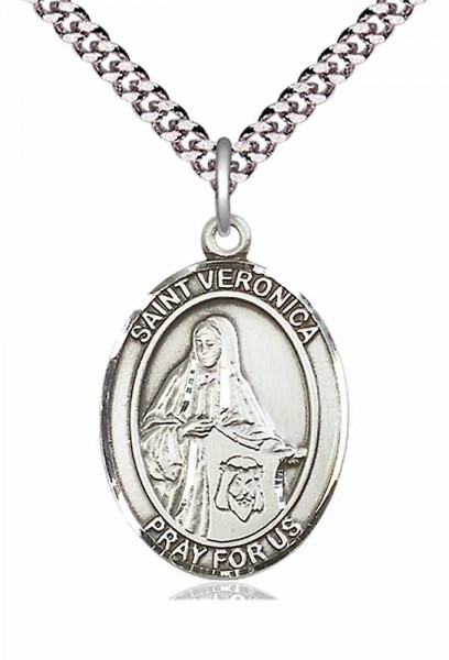 St. Veronica Medal - Pewter