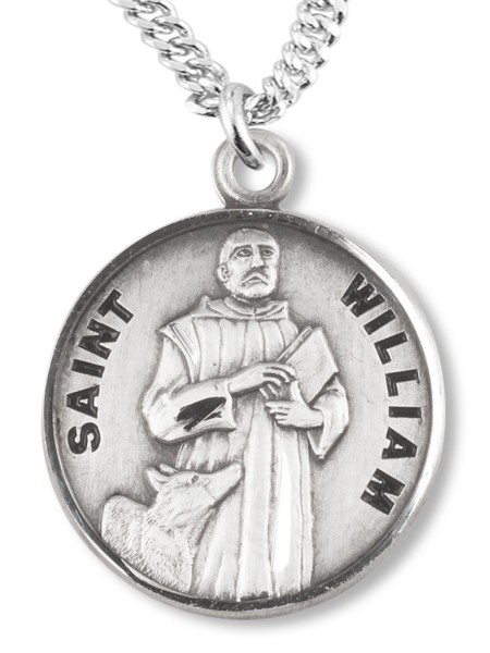 St. William Medal - Sterling Silver