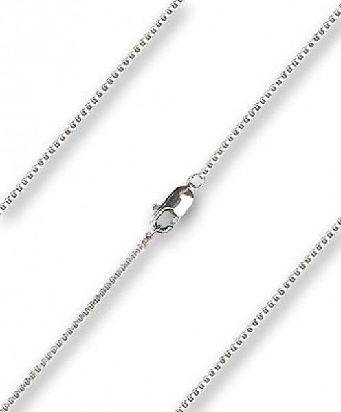 Women's Venetian Box Chain with Clasp - Sterling Silver