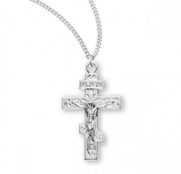 Women's St. Andrews Crucifix Necklace - Sterling Silver