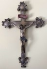 Crucifix in Bronzed Resin - 16 inches