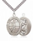 Saint Christopher Volleyball Medal
