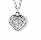 Child Size Heart Miraculous Baby Medal