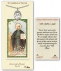 St. Ignatius of Loyola Medal in Pewter with Prayer Card