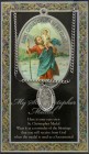 St. Christopher Medal in Pewter with Bi-Fold Prayer Card