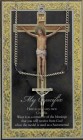 Crucifix Medal in Pewter with Bi-Fold Prayer Card