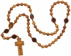 Jujube Wood 5 Decade Rosary - 8mm